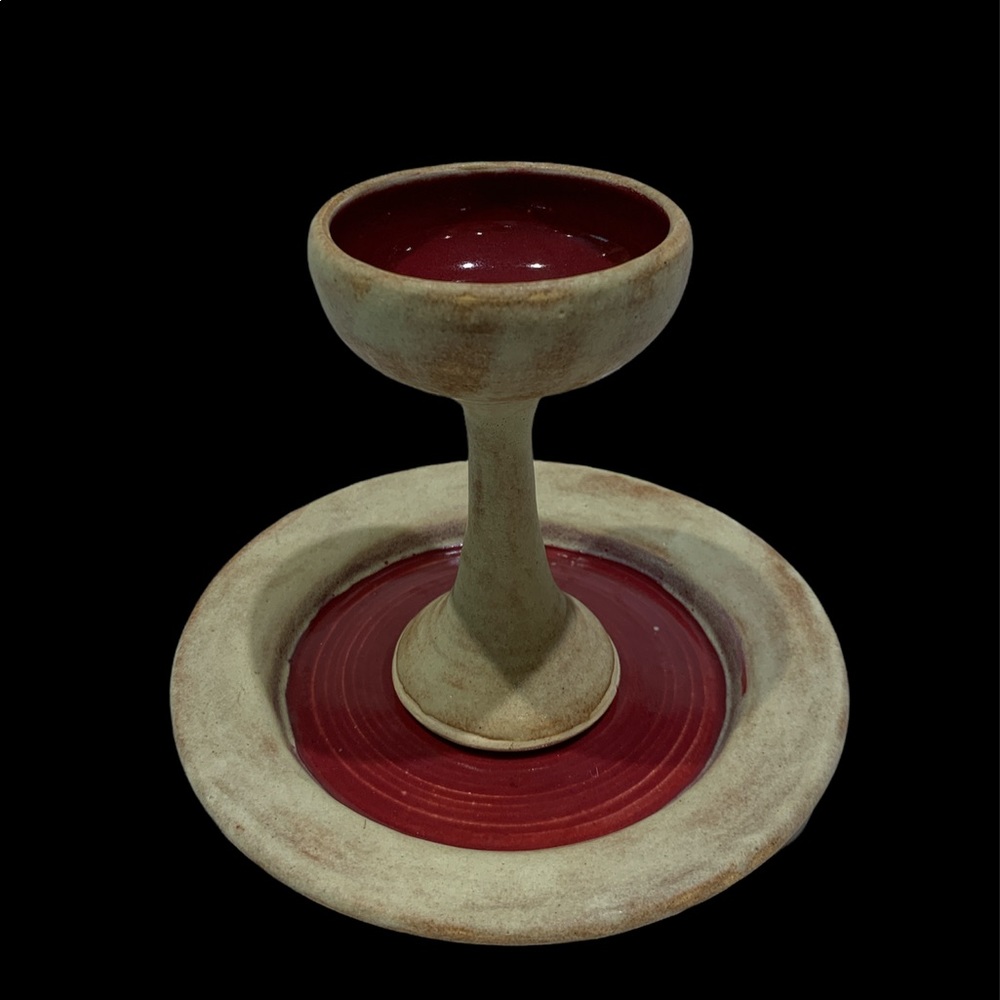 Communion Plate and Goblet